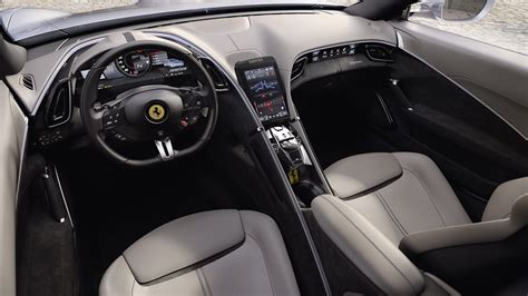 ferrari roma interior pictures.